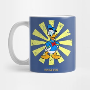 Donald Duck Retro Japanese Mug